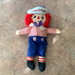 Vintage Knickerbockers Raggedy Andy Doll